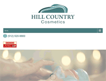 Tablet Screenshot of hillcountrycosmetics.com